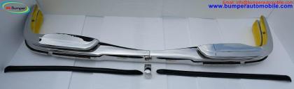 Mercedes W108 bumper 1965-1973 by stainless steel