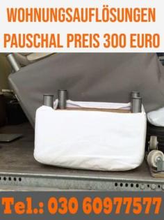 Berlin Sofa Entrümpelung pauschal 80 Euro T. 03060977577 Entrümpelungen Möbel Sperr