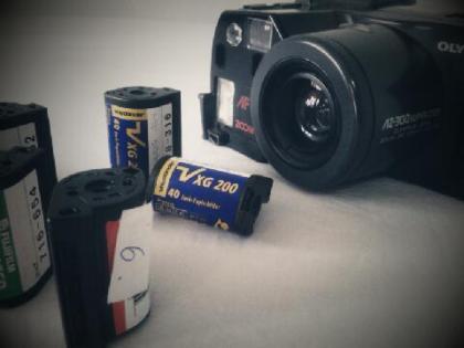 Filmmaterial wie Dias Negative APS-Filme scannen