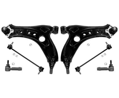 QUERLENKERSATZ VW POLO 9N FOX 5Z SEAT IBIZA 6L SKODA FABIA 6Y 6 TEILE 36808