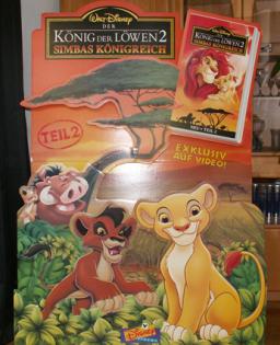Pappaufsteller Disneys König der Löwen 2- Simbas Königreich
