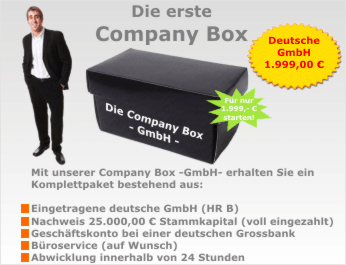 GmbH für 1. 999 00 Euro