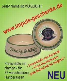 Fressnapf mit Namen / jeder Name ist MÖGLICH