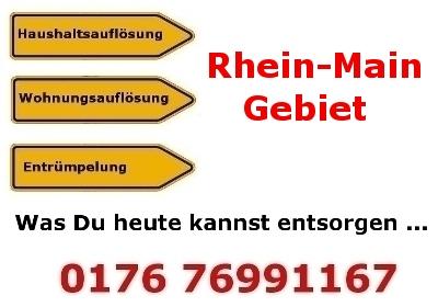 Wohnungsauflösungen - Haushaltsauflösungen - Entrümpelungen Tel. 0176 76991167