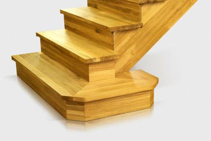 SCHÄTZUNG FREITRAGENDE TREPPEN ZUR SELBSTMONTAGE TYP U L EICHE ESCHE BUCHE