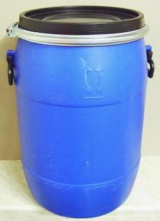 Weithalsfässer 60 l Spannringfass Plastefass