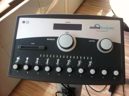 EMS mihabodytec ohne Zubehör keine Mängel