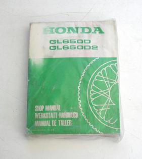 Honda GL 650 D GL 650 D2 orig. Werkstatthandbuch Reparaturanleitung Handbuch