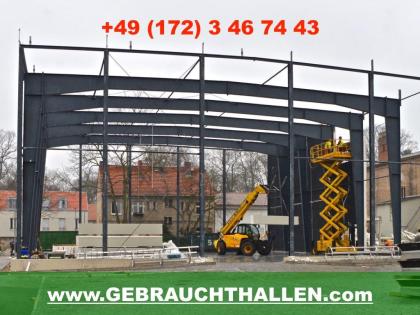 Suche kaufe gebrauchte Stahlhalle Lagerhalle Industriehalle Werkhalle