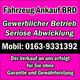 Fahrzeugankauf Wuppertal NRW - Fahrzeug verkaufen Wuppertal NRW