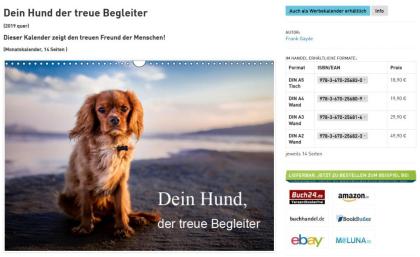 Kalender 2022 Wandkalender Hunde Portrait - Dein treuer Begleiter