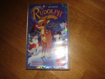 Videokassette Rodolph mit der roten Nase