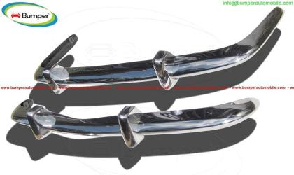 Volkswagen Karmann Ghia Euro style bumpers in stainless steel