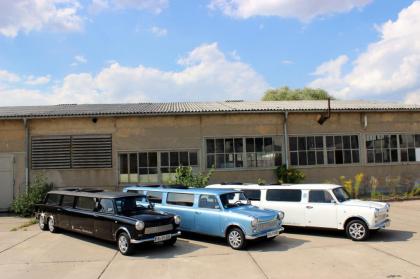 Mit der Trabi-XXL Stretchlimousine durch Berlin