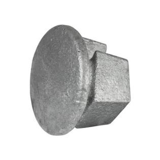 Rohrverbinder Stopfen Metall 60 3mm Feuerverzinkter Galvanisiert