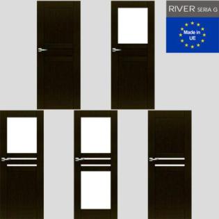 Tür River Seria G Holztür Schiebetür Zimmertür Innentür 12 Farben 60/ 70/ 80/ 90