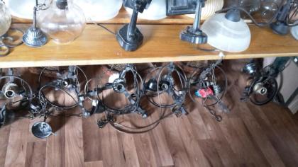 Viele verschiedene lampen