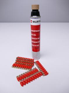 WÜRTH Magazinierte Nägel Gaskartusche NG CS-2 HFB DIGA OVP