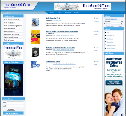Projekt product4you. at zu Verkaufen