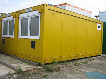 Doppelcontainer als Büro oder Ferienhaus - 30 m - 2 Teile Container - mit WC