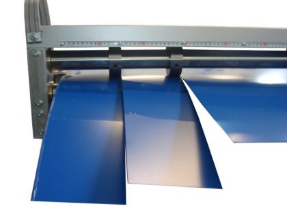 Streifenschere 1250 / 1 00 mm VIDEO Rollenschere Tafelschere DACHDECKER