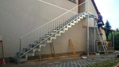 Metalltreppen aus Polen Stahlltreppen Metallzaun Gelander