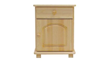 Holzschränkchen Nachttisch Nachtkommode Kiefernholz Schlafzimmer S5