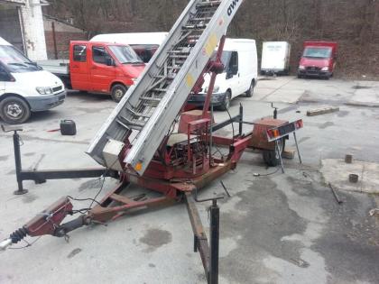 AWA HD 31 K Alu Dachdeckeraufzug Schrägaufzug mit Knickstück