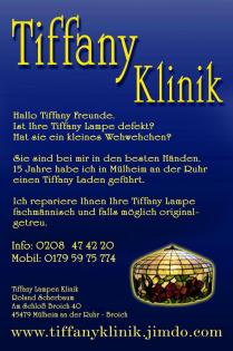 Tiffany Lampen Reparatur in Krefeld