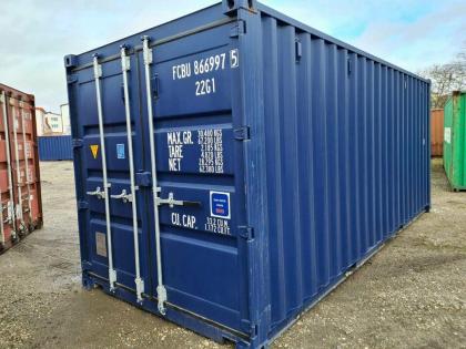 20ft Lagercontainer Seecontainer Schiffscontainer.