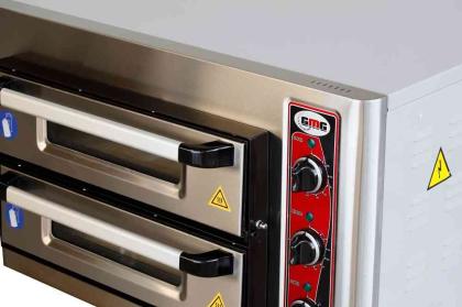 Pizzaofen CLASSIC PF 5050 DE 3 2 Backkammern Artikel-Nr. PF5050DE3
