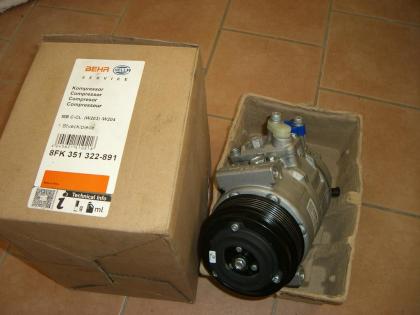 HELLA Klimakompressor Klimaanlage 8FK 351 322-891 Mercedes NEU