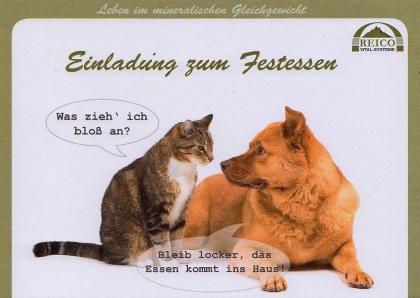 Einladung zum Test- Festessen Reico Vital-System
