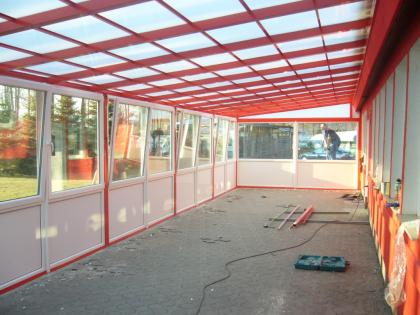 - große ÜBERDACHUNG 6 8 x 9 x 2 5/2 2 - aus Polen von BLASK