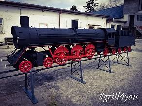 Grill BBQLokomotive grill4you Top Angebot