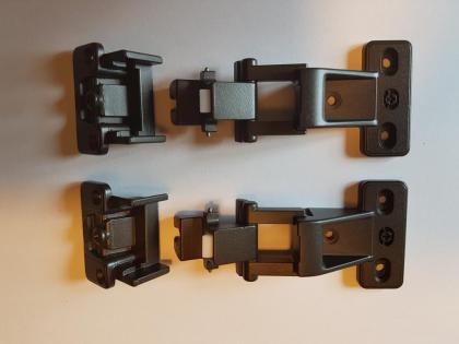 1 x Vorwerk Hettich Topfband Küche Schrank dunkelbraun inkl Versand