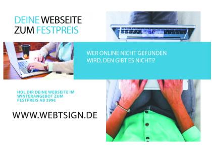 Homepage erstellen lassen zum Festpreis