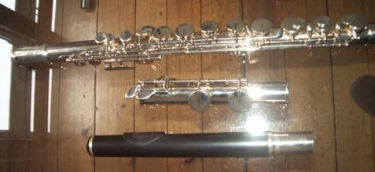 ALTQUERFLÖTE ARS ET MUSICA MIT HOLZKOPF MEISTERINSTRUMENT