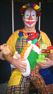 Kindergeburtstag Kinderfest Kindergarten Clown Ballonclown Ballontiere Ballonfig