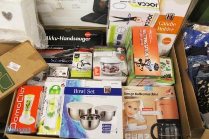 32 Paletten Aktionswaren Kundenretouren Mixpaletten Restposten