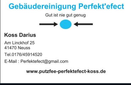 Perfekt efect-Koss - Gebäudereinigung