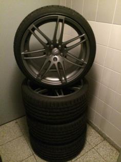 Neue Audi A5 S5 RS5 20 Zoll Kompletträder Felgen Continental Dot 0414