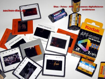 Dias - Fotos - APS - in neuem Galnz auf CD/DVD