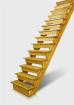 FREITRAGENDE TREPPEN SELBSTMONTAGE TYP U L AUS MASSIVHOLZ EICHE BUCHE ESCHE
