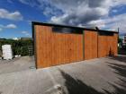 Blechgarage Garage Einzelgarage Metallgarage 10x6 m Blech verzinkt Stahl