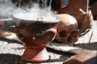 African voodoo Zaubernde zahlen nachdem volle Ergebnis