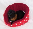 Kuschelbettchen mit 1 Kissen viele Muster und Farben