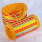 Kuschelbettchen und Kuschelrolle im Set viele Muster/Farben