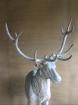 BRONZE HIRSCH lebensgroß