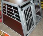 Hundebox Hundetransportbox Alu NEUwertig